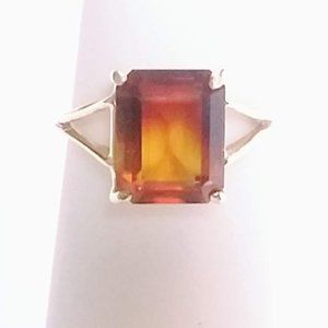 Brazilian Rootbeer Topaz 5.75 Carat 14KYG 3.2 Gram